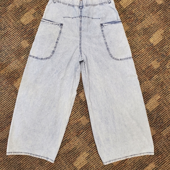 We The Free Shibuya Pull-On Wide-Leg Jeans size S - Picture 7 of 9
